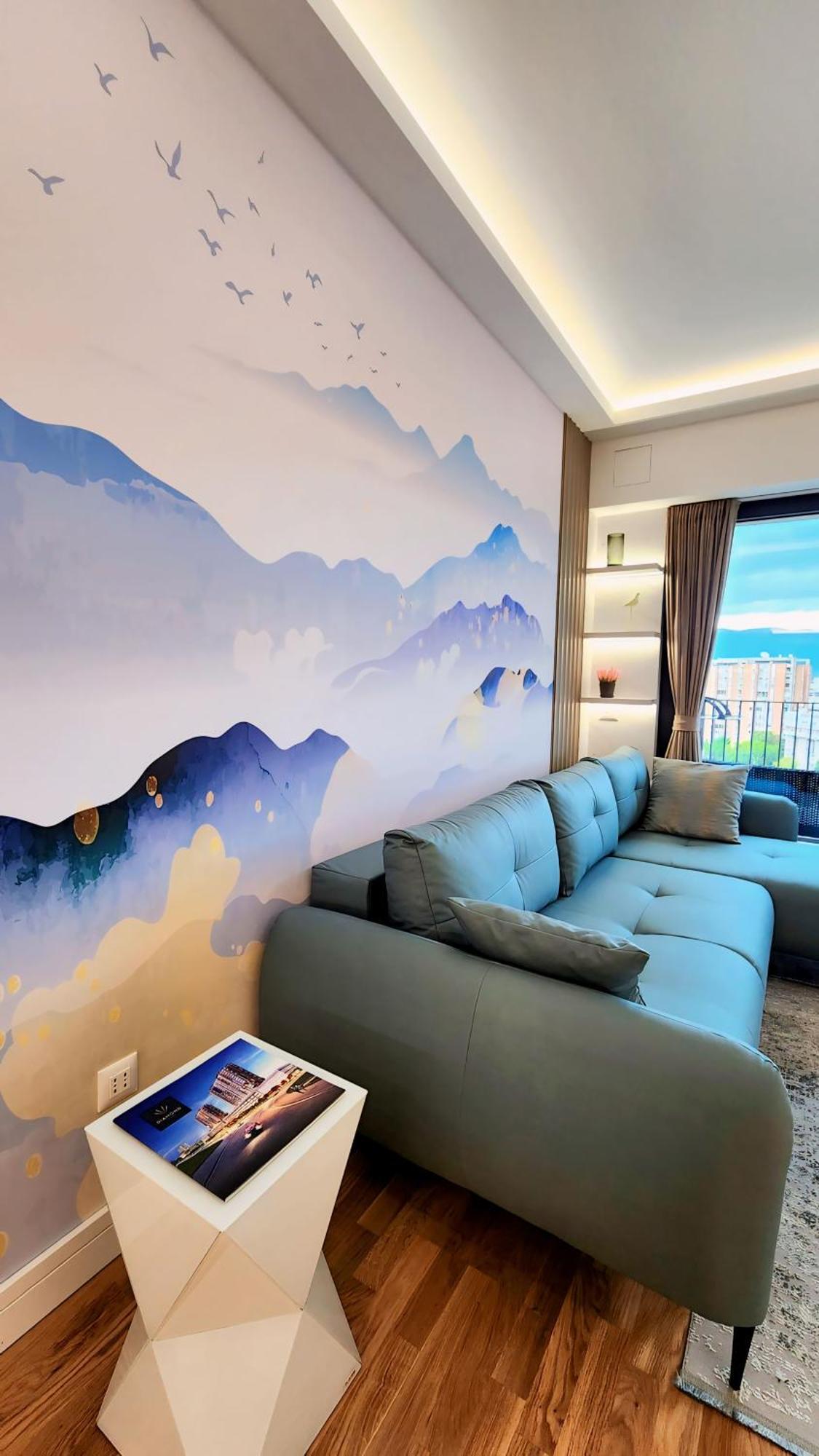 Diamond Residences 10Th Fl. Lux Apt. W/ City View Skopje Buitenkant foto