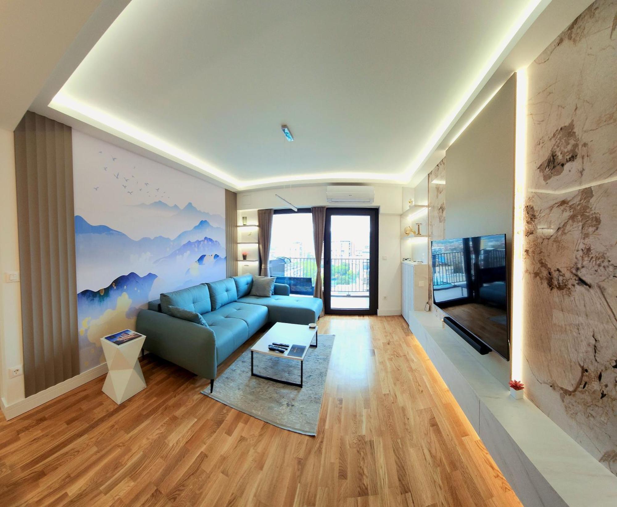 Diamond Residences 10Th Fl. Lux Apt. W/ City View Skopje Buitenkant foto
