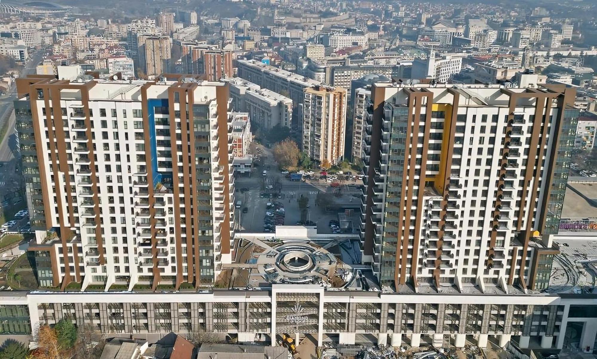 Diamond Residences 10Th Fl. Lux Apt. W/ City View Skopje Buitenkant foto