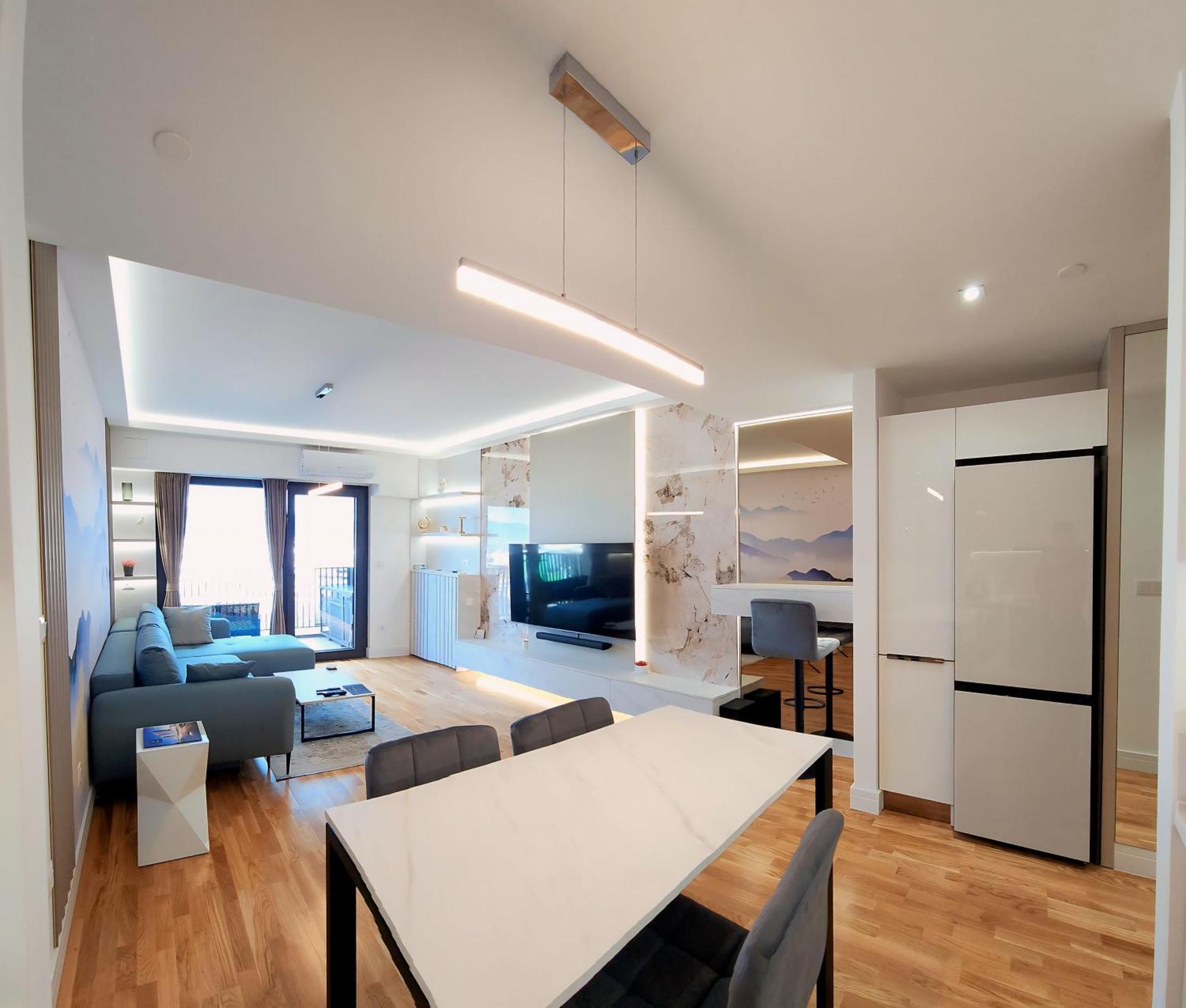Diamond Residences 10Th Fl. Lux Apt. W/ City View Skopje Buitenkant foto