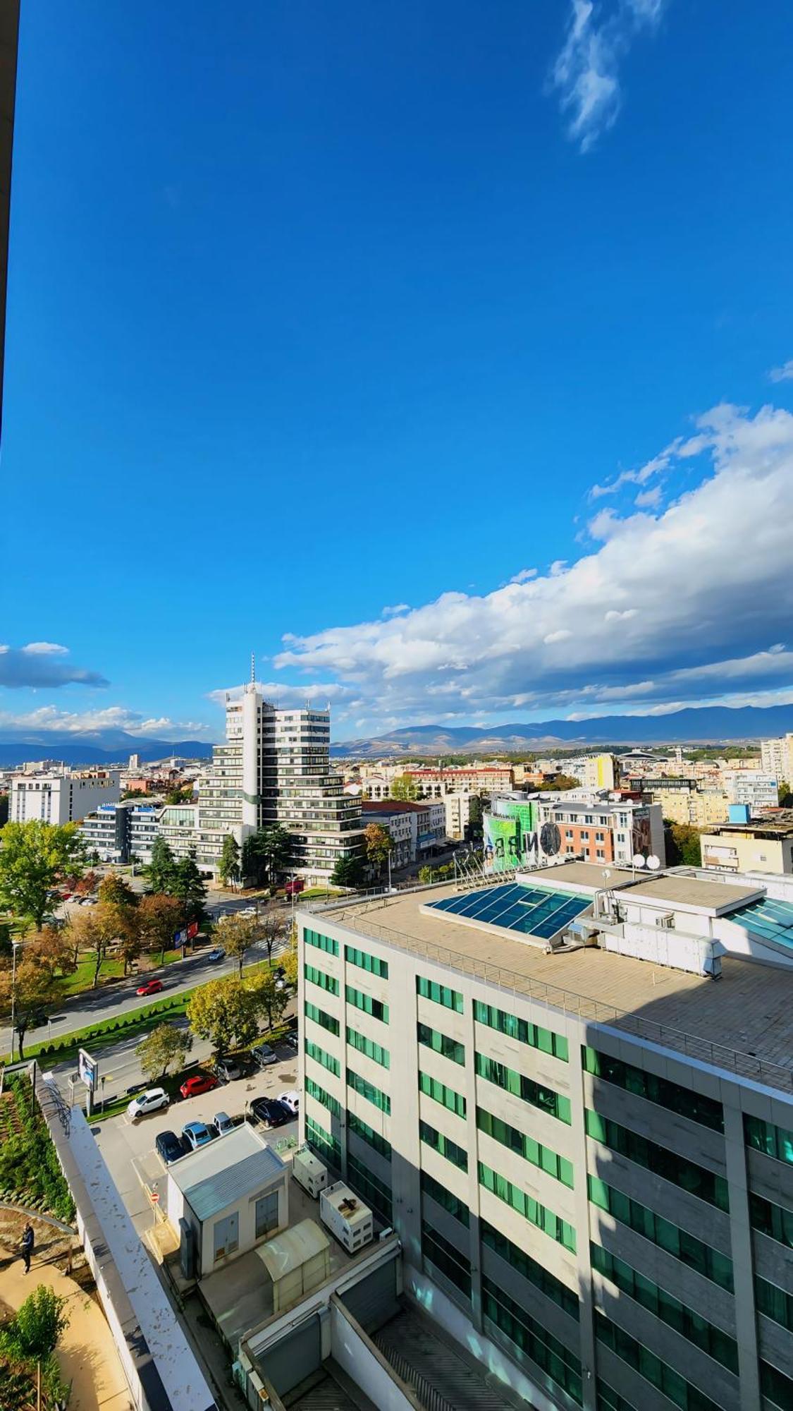 Diamond Residences 10Th Fl. Lux Apt. W/ City View Skopje Buitenkant foto