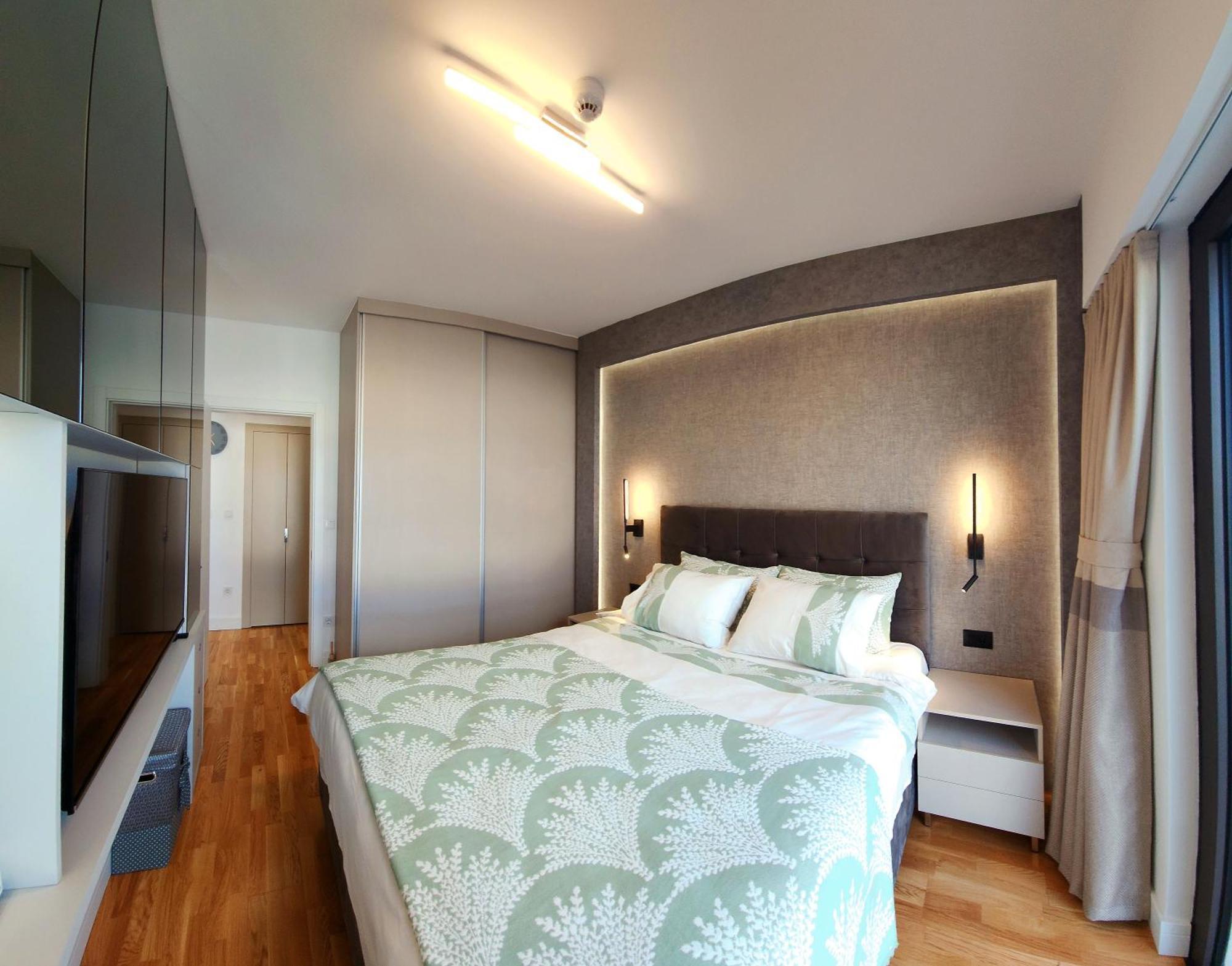 Diamond Residences 10Th Fl. Lux Apt. W/ City View Skopje Buitenkant foto